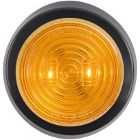 Optronics 2-LED 2.5 IN Yellow Marker / Clearance Light Kit with Grommet and PL-10 Plug, MCL527AK