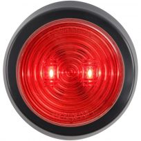 Optronics 2-LED 2.5 IN Red Marker / Clearance Light Kit with Grommet and PL-10 Plug, MCL527RK