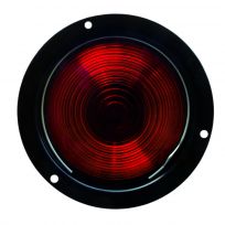 Optronics 4 IN Red Flange, Flush Mount Stop / Turn / Tail Light; Self Grounding, ST40RS