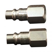 Milton 3/8 IN Fnpt H Style Plug - 2-Pack, S-1838