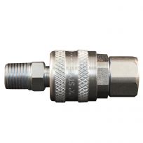 Milton 1/4 IN Npt A Style Coupler And Plug, S-772