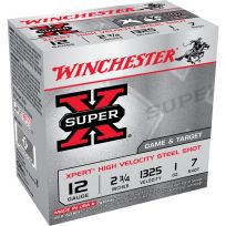 Winchester 12 Gauge - Xpert High Velocity Steel Shot Ammo, 25-Round, WE12GT7