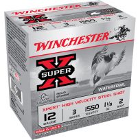 Winchester 12 Gauge - Xpert High Velocity Steel Shot Ammo, 25-Round, WEX1232