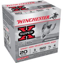 Winchester 20 Gauge - Xpert High Velocity Steel Shot Ammo, 25-Round, WEX2034