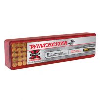 Winchester 22 Long Riffle - 40 Grain Power-Point Copper Plated Ammo, 100-Round, X22LRPP1