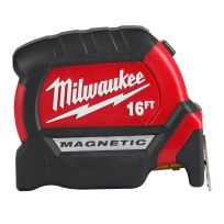 Milwaukee Tool Compact Magnetic Tape Measure, 48-22-0316, 16 FT
