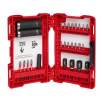 Milwaukee Tool SHOCKWAVE Drive And Fasten Set, 26-Pieces, 48-32-4408