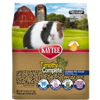 Kaytee Timothy Complete 5 LB Bag Guinea Pig Food, 100036976, 5 LB