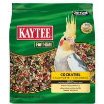 Kaytee Forti Diet Cockatiel Food, 100037368, 5 LB Bag