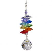 Woodstock Chimes Crystal Rainbow Cascade - Ball, CCBA