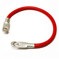 Deka Battery Cable, Golf Cart, 6-Gauge, 20 IN, Red, 04334