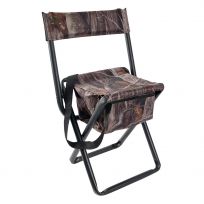 Vanish By Allen Camo Folding Hunting Stool With Back, Next Camo, 5854