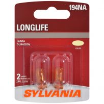 Sylvania 194NA Long Life Mini Bulb, 2-Pack, 194NALL.BP2