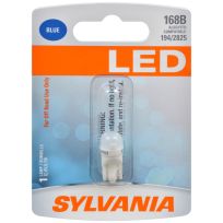 Sylvania 168B LED Mini Bulb, Blue, 168BSL.BP