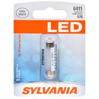 Sylvania 6411 LED Mini Bulb, Cool White, 6411SL.BP