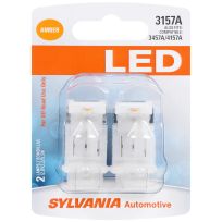 Sylvania 3157A LED Mini Bulb, Amber, 2-Pack, 3157ASL.BP2