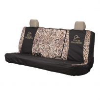 Ducks Unlimited Seat Covers, Stacked Logo Full Size Bench, Mossy Oak Blades, DSC5707