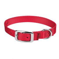 WEAVER PET™ Prism Choice Nylon Dog Collar, 07-0300-RD-17, Red, 3/4 IN x 17 IN