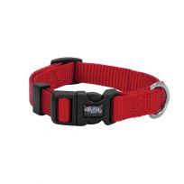 Weaver Pet Prism Snap-N-Go Adjustable Nylon Dog Collar, 07-0800-RD, Red, X-Small