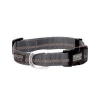 Terrain D.O.G. Reflective Snap-N-Go Adjustable Dog Collar, 07091-40-77, Gray, Small