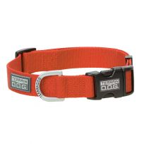 Terrain D.O.G. Nylon Adjustable Snap-N-Go Dog Collar, 07090-60-09, Orange, Large