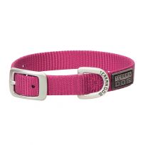 Terrain D.O.G. Nylon Single-Ply Dog Collar, 07-0930-S9-13, Pink, 5/8 IN x 13 IN