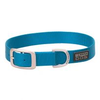 Terrain D.O.G. Nylon Single-Ply Dog Collar, 07005-16-23-02, Blue, 1 IN x 23 IN