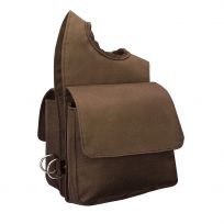 Weaver Equine Nylon Pommel Bag, 15-0190-BR, Brown