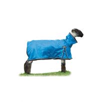 Weaver Livestock ProCool Sheep Blanket with Reflective Piping, 35-3522-B6, Blue, Medium