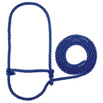 Weaver Livestock Cow Rope Halter, 35-7905-BL, Blue