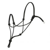 Weaver Equine Silvertip #95 Rope Halter, 35-9505-S1, Black, Average