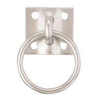 Weaver Equine Tie Ring Plate, BC00052-ZP, 1-3/4 IN