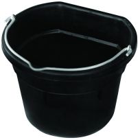 Farm Innovators Flat-Back Heated Rubber Bucket, FB-15R