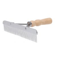 Weaver Livestock Show Comb with Wood Handle and Replacement Blade, 65255-88