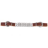Weaver Equine Double Flat Link Chain Curb Strap, 30-1349, Sunset, Average