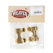 Weaver Equine Bagged #26 Rope Clamps, Solid Brass, 77-3018