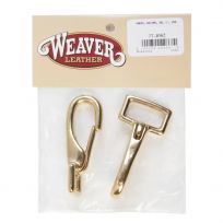 Weaver Equine Bagged #56 Snaps, Solid Brass, 77-1062, 1 IN