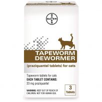 Bayer Tapeworm Dewormer For Cats, 9113436