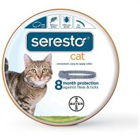 Seresto Flea and Tick Collar for Cats 8 Month Tick and Flea Control, 9579522