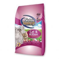 Nutri Source Chicken and Rice Formula Dry Cat & Kitten Food, 3223009
