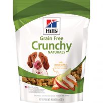 Hill's Science Diet Grain Free Crunchy Naturals with Chicken & Apples Dog Treats, 3032, 8 OZ Bag