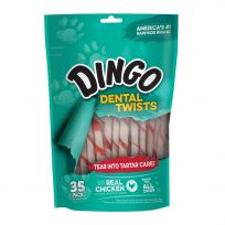 Dingo Dental Twists 35-pack, DN-99092, 7.4 OZ