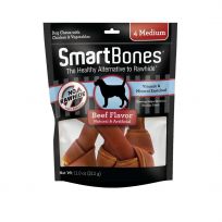 Smartbones Beef Flavor 4-Pack, SBB-02304, 11 OZ