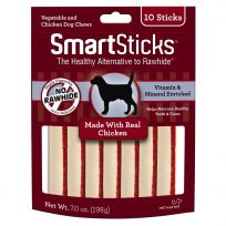Smartbones SmartSticks Chicken 10 Pack, SBC-00232, 7 OZ