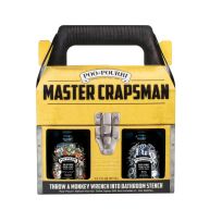Poo-Pourri Master Crapsman Toilet Spray, SET-MCM-CB, Yellow / Black
