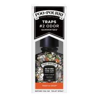 Poo-Pourri Trap-a-Crap Boxed Toilet Spray, SET-2OZ-TRAP-V1, White / Black