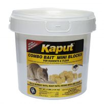 Kaput Combo Bait Mini Blocks For Rodents and Fleas, 08855-04