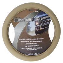 Allison Steering Wheel Cover, 95-0506, Tan