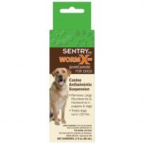 Sentry WormX Canine Anthelmintic Suspension Liquid Wormer Dog, 17500, 2 OZ
