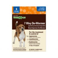 Sentry 7 Way Broad De-Wormer for Small Dogs 6 - 25 LB, 03977